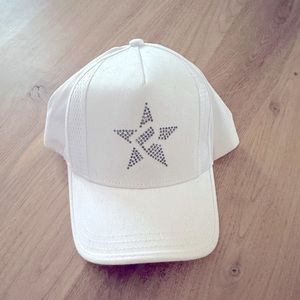 Rebel Rhinestone Baseball Hat